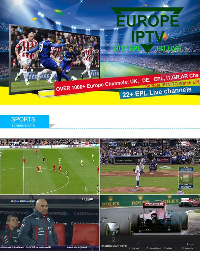 Europa Epl Iview Iptv Apk Sky Sport kanaliseert 1/3/6/12 Maanden Abonnements
