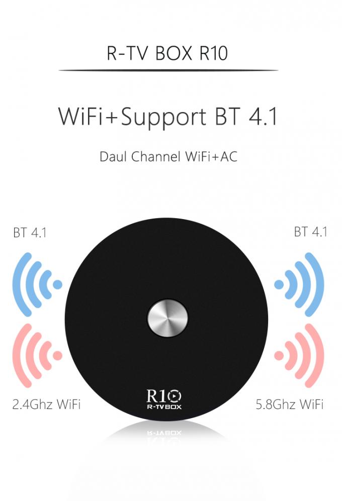 De multilaterale Doos Dubbele Wifi Ott van TV van Talenrockchip Android Slimme met F-D